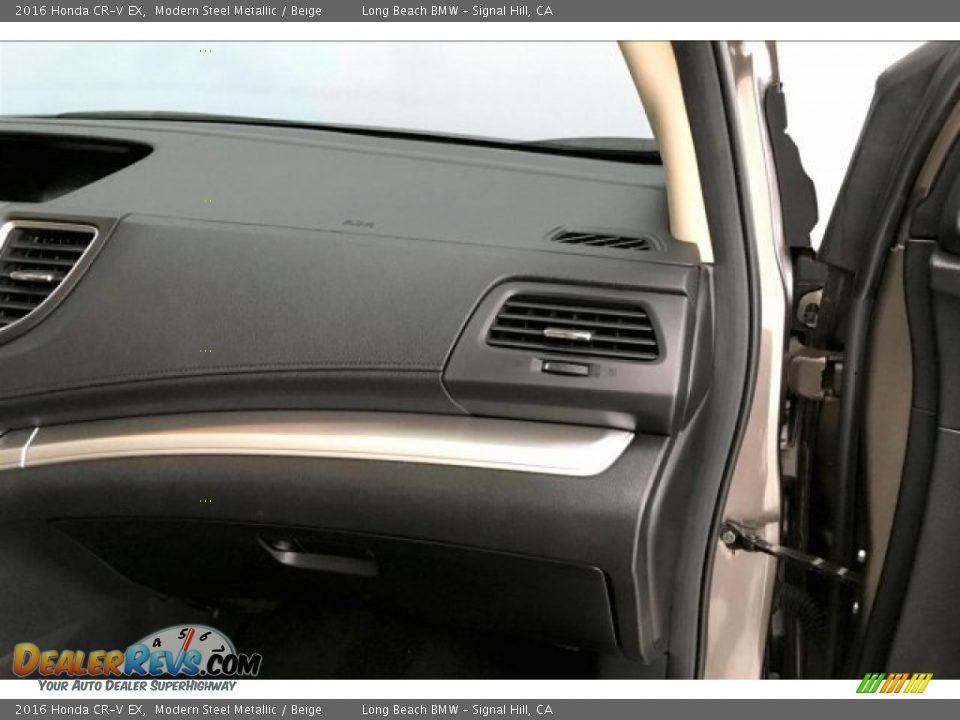 2016 Honda CR-V EX Modern Steel Metallic / Beige Photo #24
