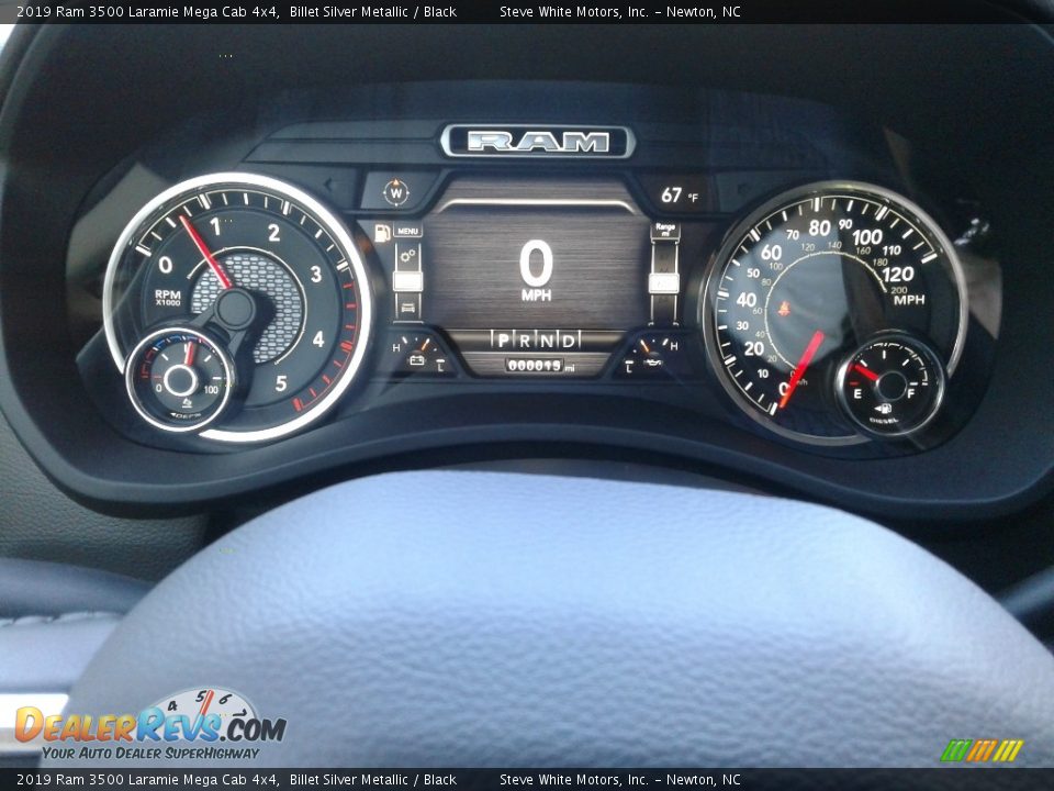 2019 Ram 3500 Laramie Mega Cab 4x4 Gauges Photo #19