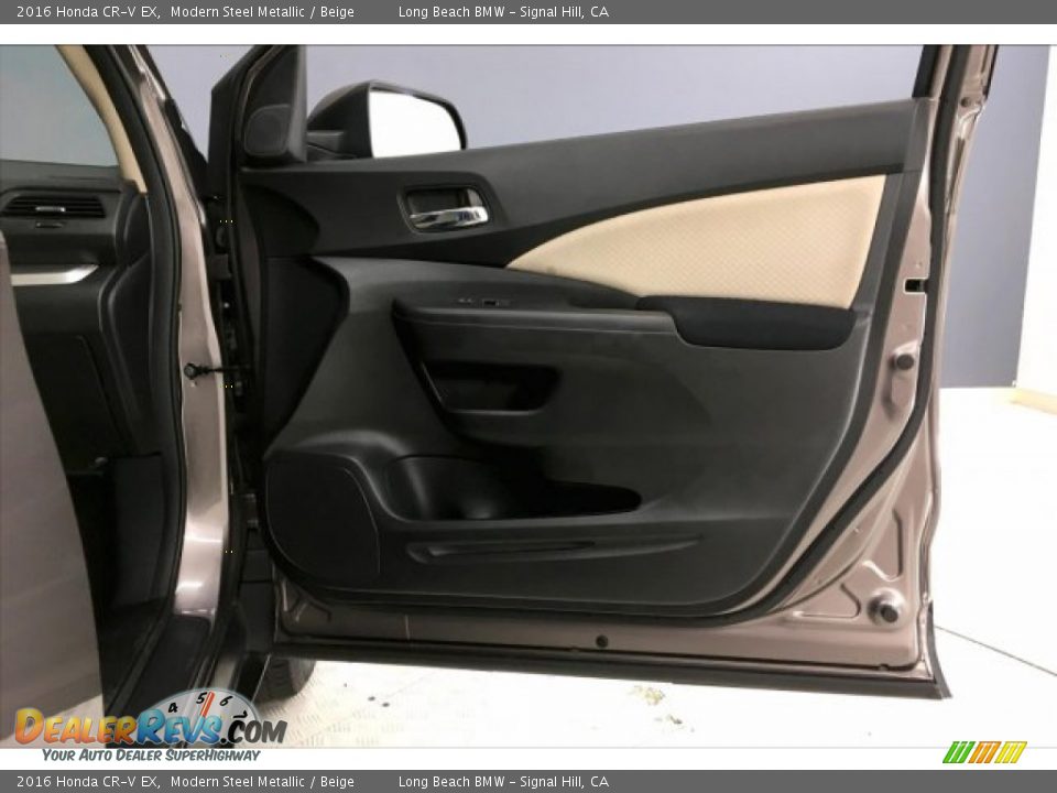 2016 Honda CR-V EX Modern Steel Metallic / Beige Photo #26