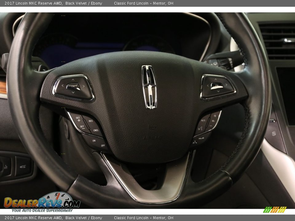 2017 Lincoln MKC Reserve AWD Black Velvet / Ebony Photo #7