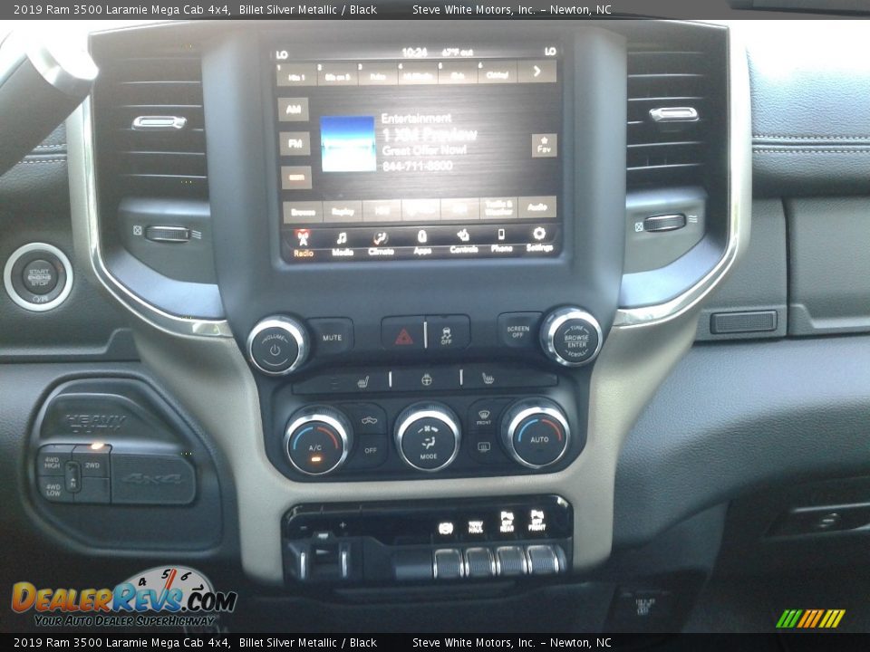 2019 Ram 3500 Laramie Mega Cab 4x4 Billet Silver Metallic / Black Photo #20