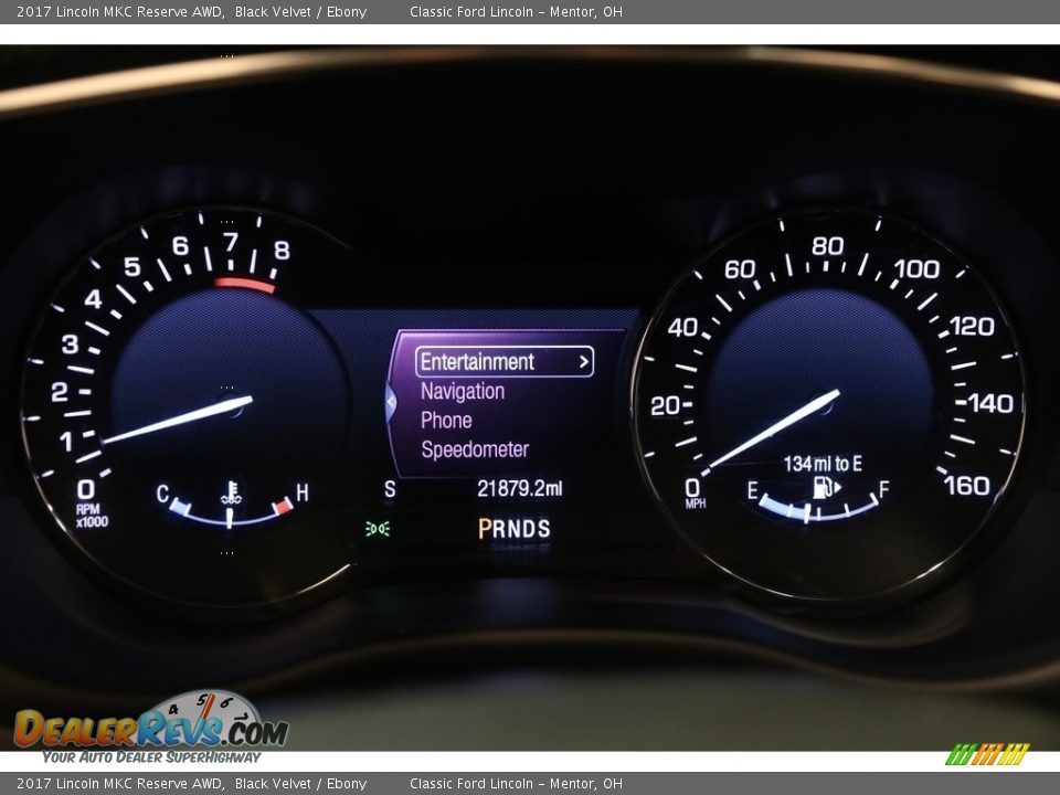 2017 Lincoln MKC Reserve AWD Black Velvet / Ebony Photo #8