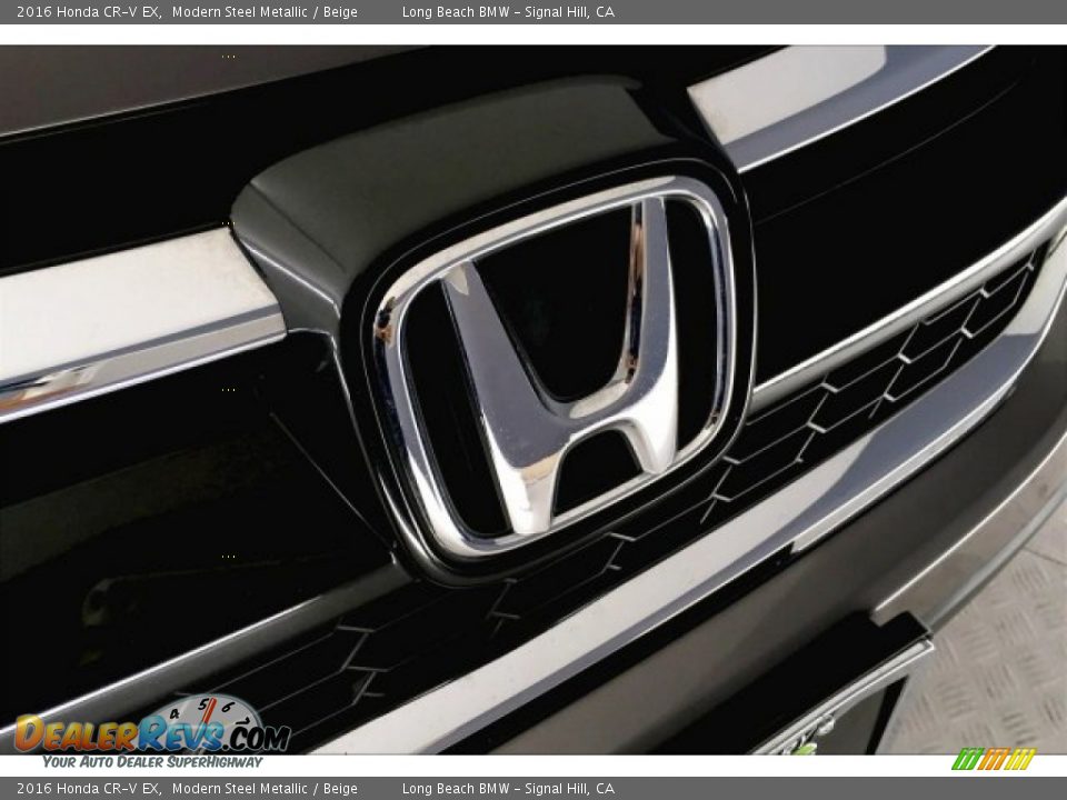 2016 Honda CR-V EX Modern Steel Metallic / Beige Photo #29