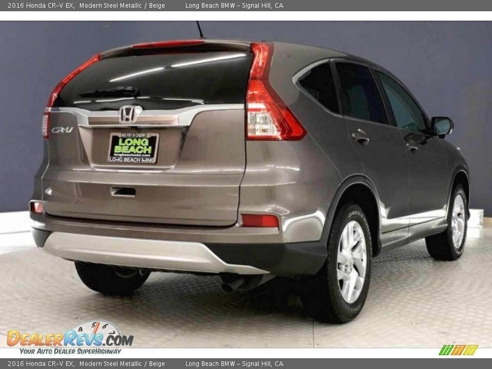 2016 Honda CR-V EX Modern Steel Metallic / Beige Photo #30