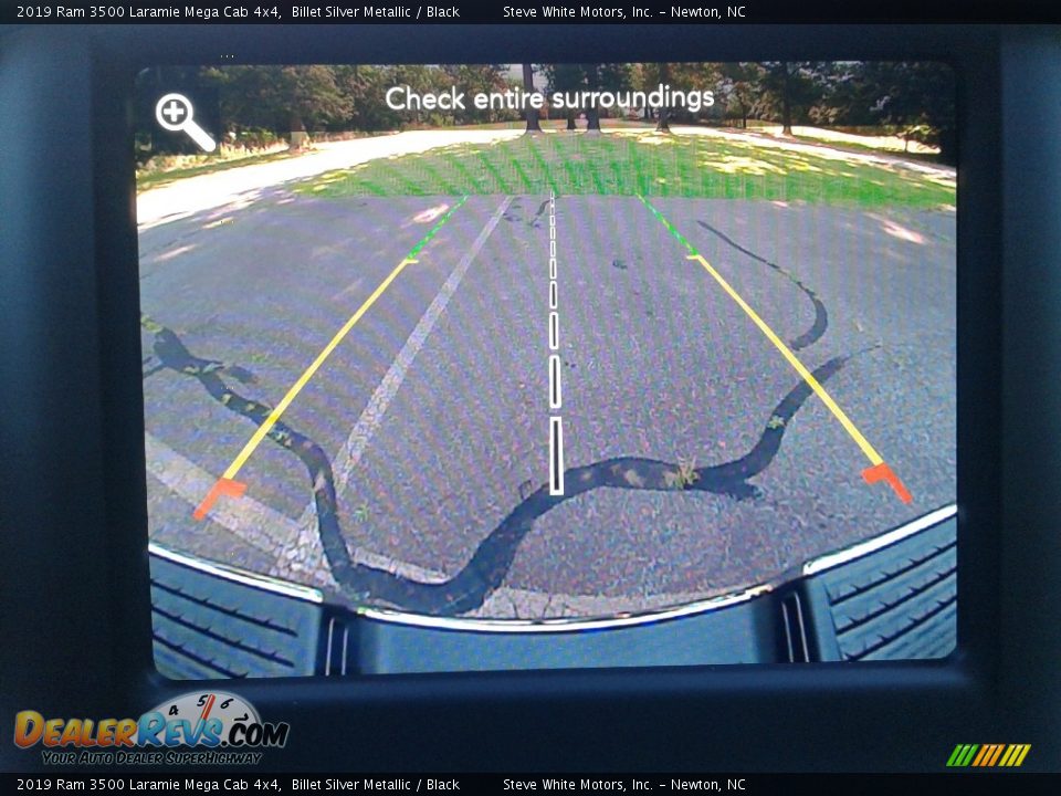 2019 Ram 3500 Laramie Mega Cab 4x4 Billet Silver Metallic / Black Photo #22