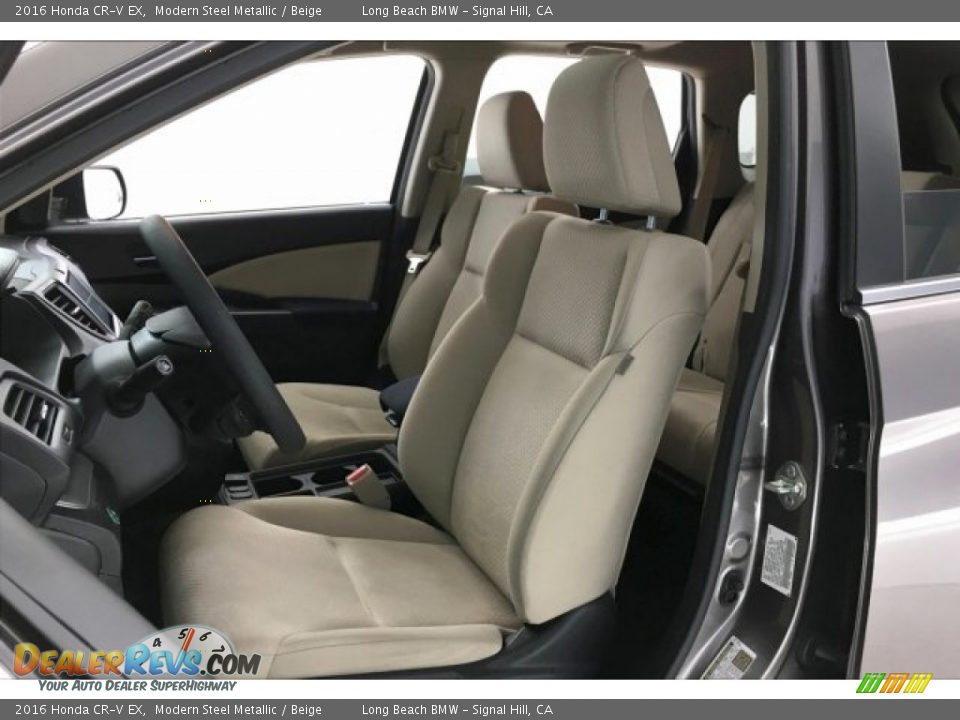 2016 Honda CR-V EX Modern Steel Metallic / Beige Photo #32