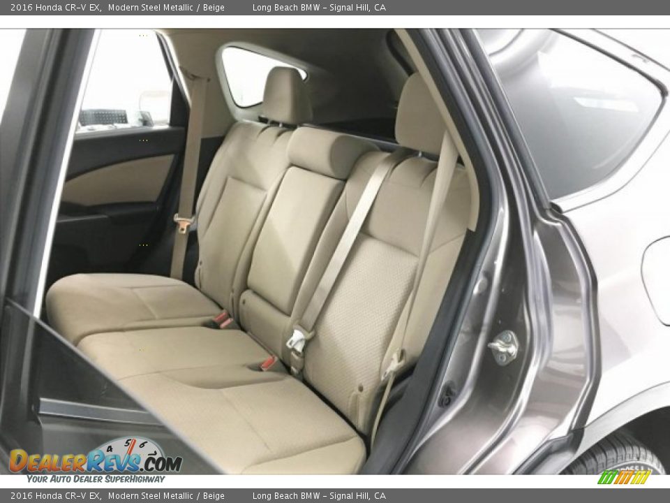 2016 Honda CR-V EX Modern Steel Metallic / Beige Photo #33