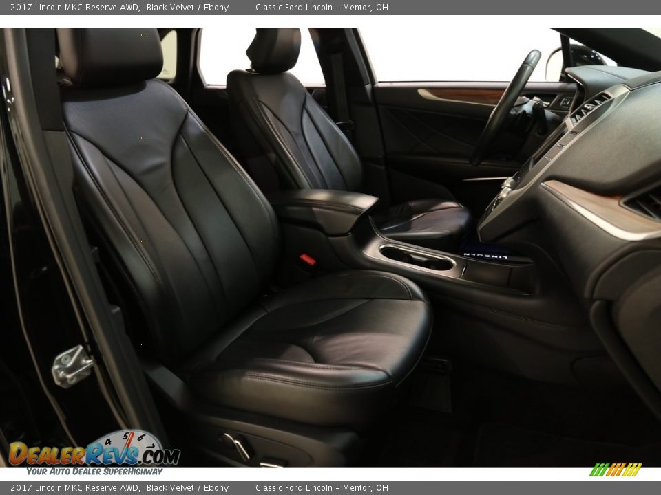 2017 Lincoln MKC Reserve AWD Black Velvet / Ebony Photo #17