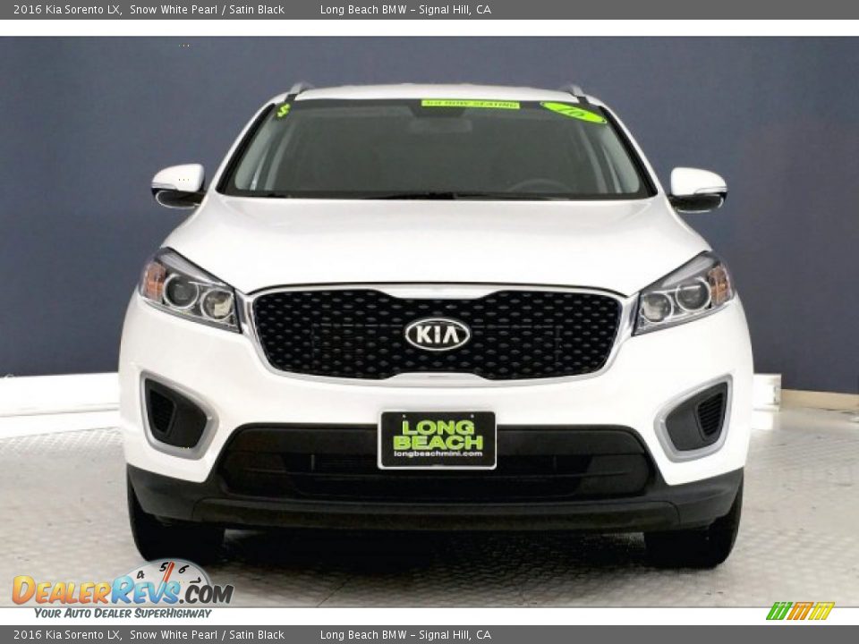 2016 Kia Sorento LX Snow White Pearl / Satin Black Photo #2