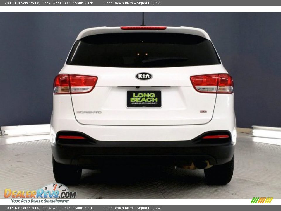 2016 Kia Sorento LX Snow White Pearl / Satin Black Photo #3