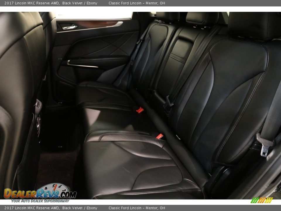 2017 Lincoln MKC Reserve AWD Black Velvet / Ebony Photo #19