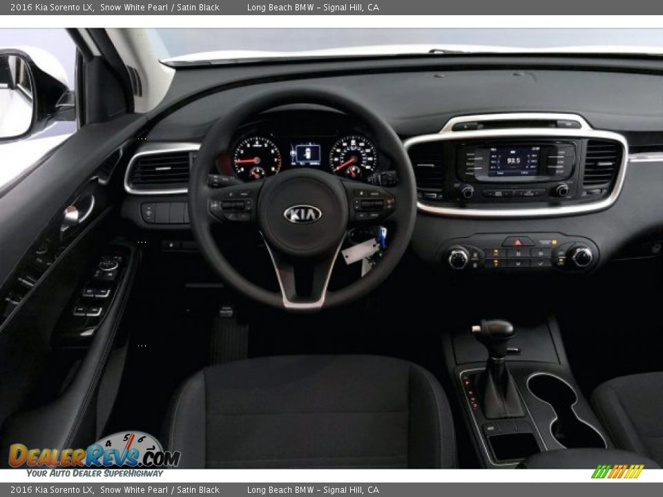 2016 Kia Sorento LX Snow White Pearl / Satin Black Photo #4