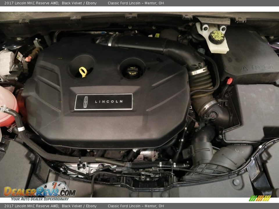 2017 Lincoln MKC Reserve AWD Black Velvet / Ebony Photo #20