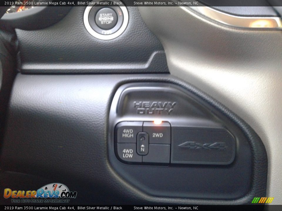 2019 Ram 3500 Laramie Mega Cab 4x4 Billet Silver Metallic / Black Photo #27