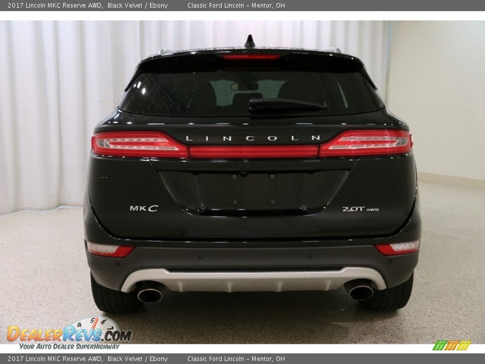 2017 Lincoln MKC Reserve AWD Black Velvet / Ebony Photo #21