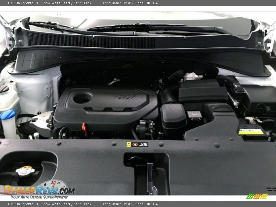 2016 Kia Sorento LX Snow White Pearl / Satin Black Photo #9
