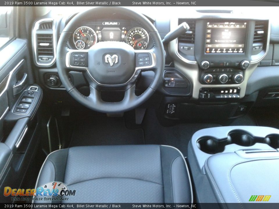 2019 Ram 3500 Laramie Mega Cab 4x4 Billet Silver Metallic / Black Photo #30