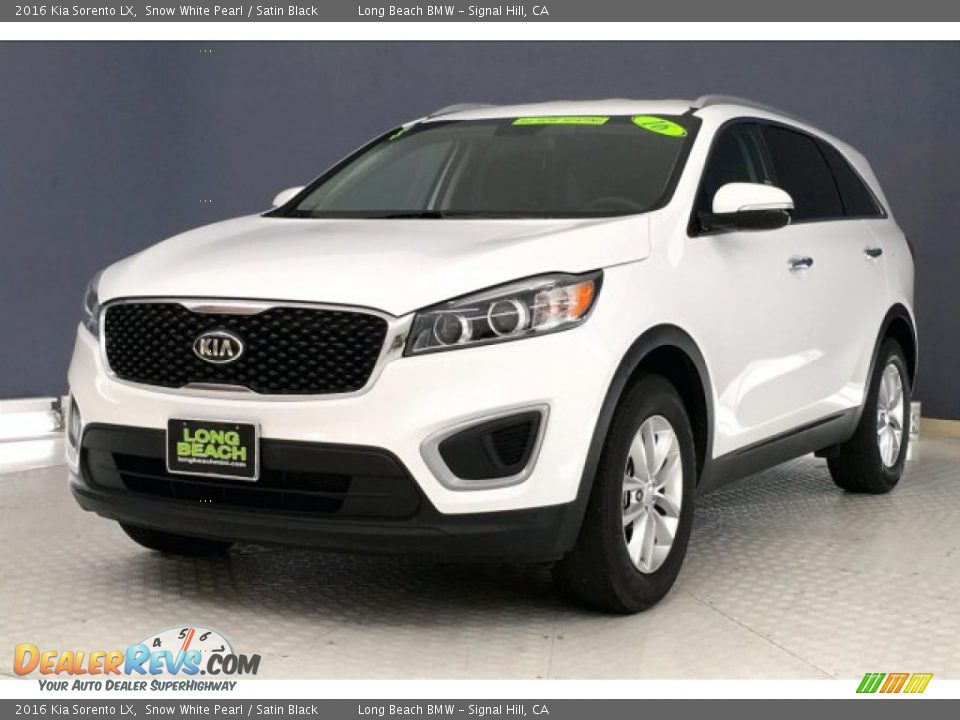2016 Kia Sorento LX Snow White Pearl / Satin Black Photo #12