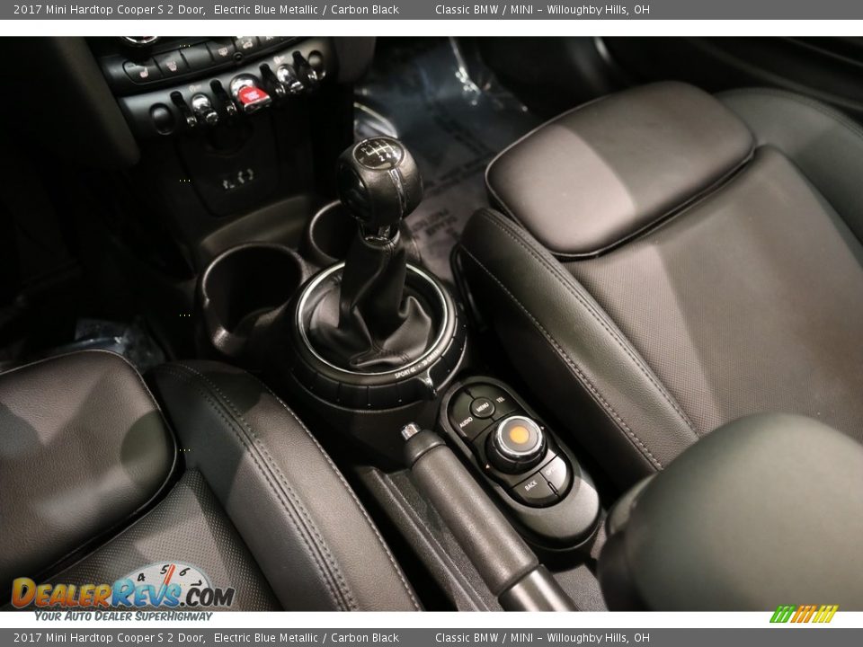 2017 Mini Hardtop Cooper S 2 Door Electric Blue Metallic / Carbon Black Photo #13