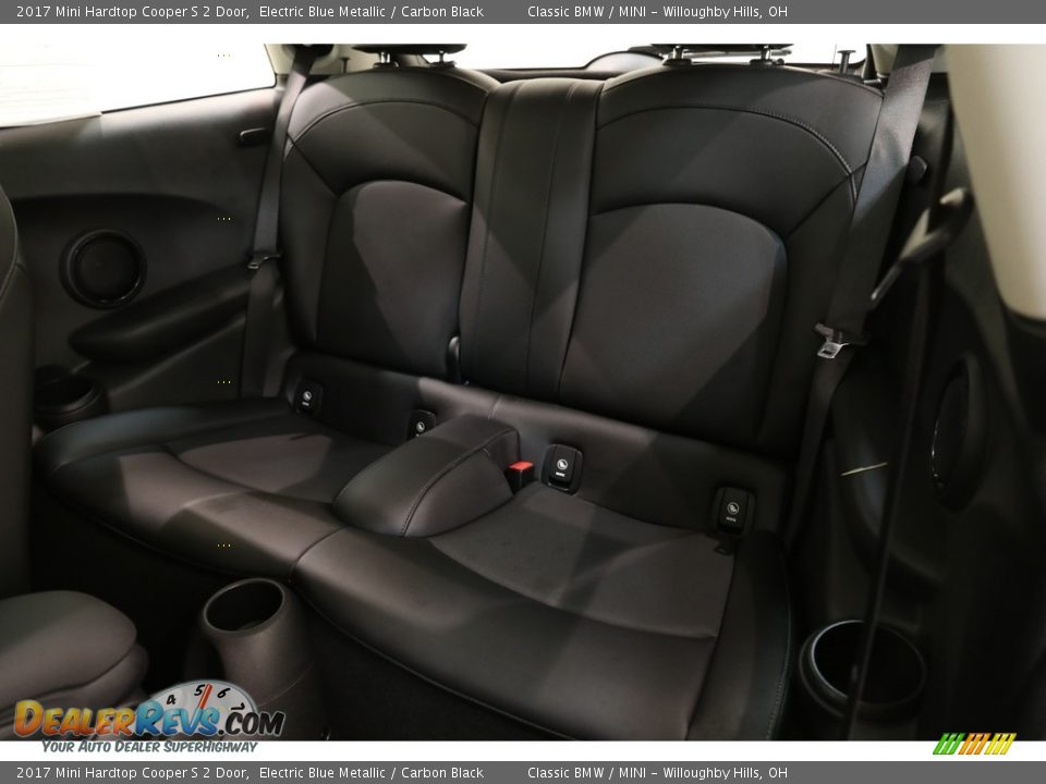 2017 Mini Hardtop Cooper S 2 Door Electric Blue Metallic / Carbon Black Photo #17