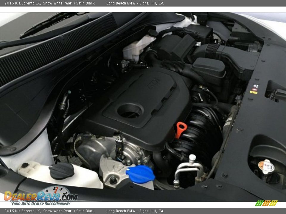 2016 Kia Sorento LX Snow White Pearl / Satin Black Photo #26