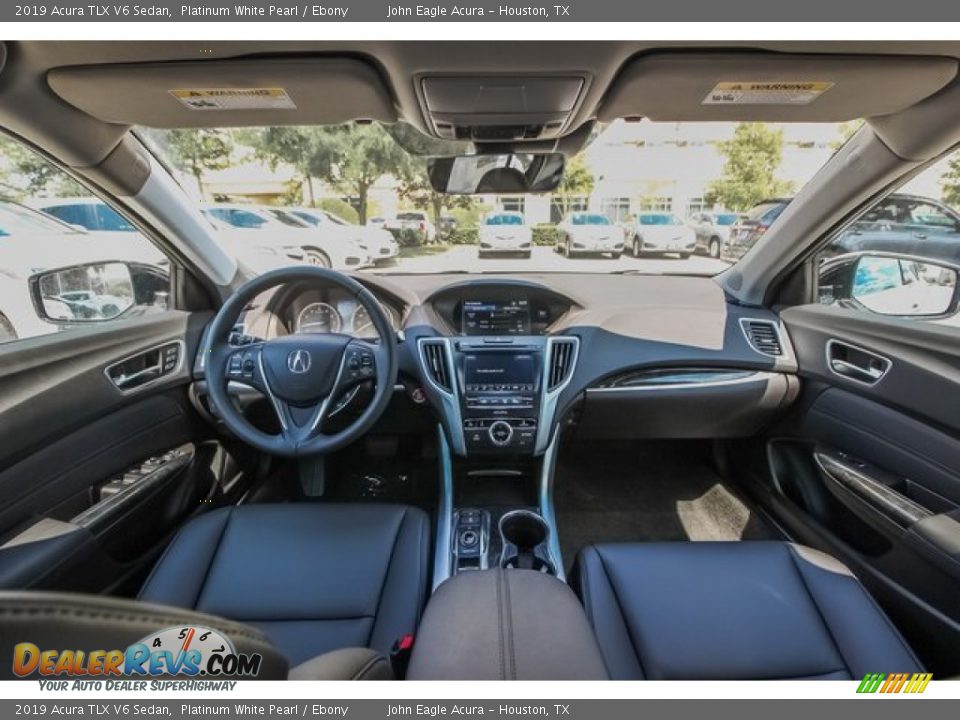 2019 Acura TLX V6 Sedan Platinum White Pearl / Ebony Photo #7