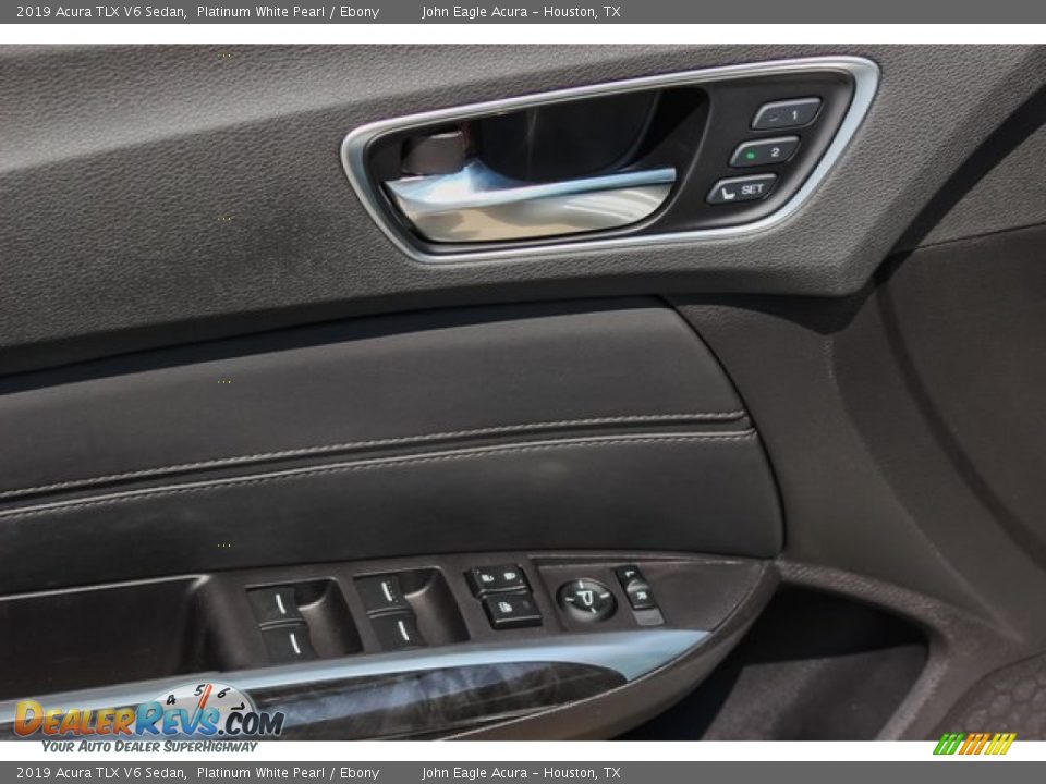 2019 Acura TLX V6 Sedan Platinum White Pearl / Ebony Photo #10