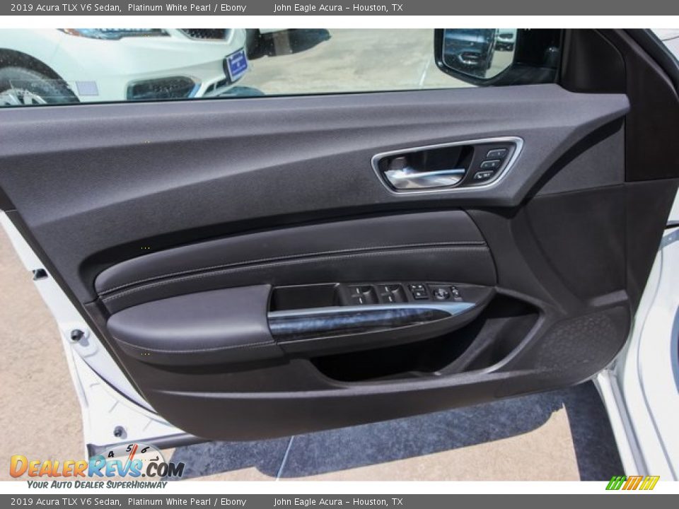2019 Acura TLX V6 Sedan Platinum White Pearl / Ebony Photo #13