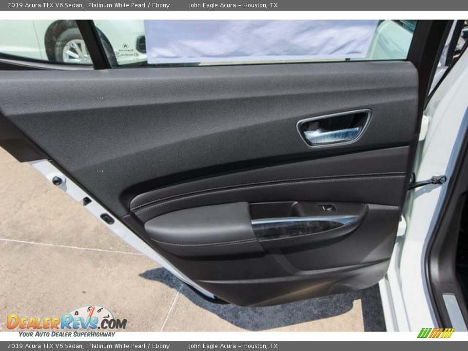 2019 Acura TLX V6 Sedan Platinum White Pearl / Ebony Photo #15