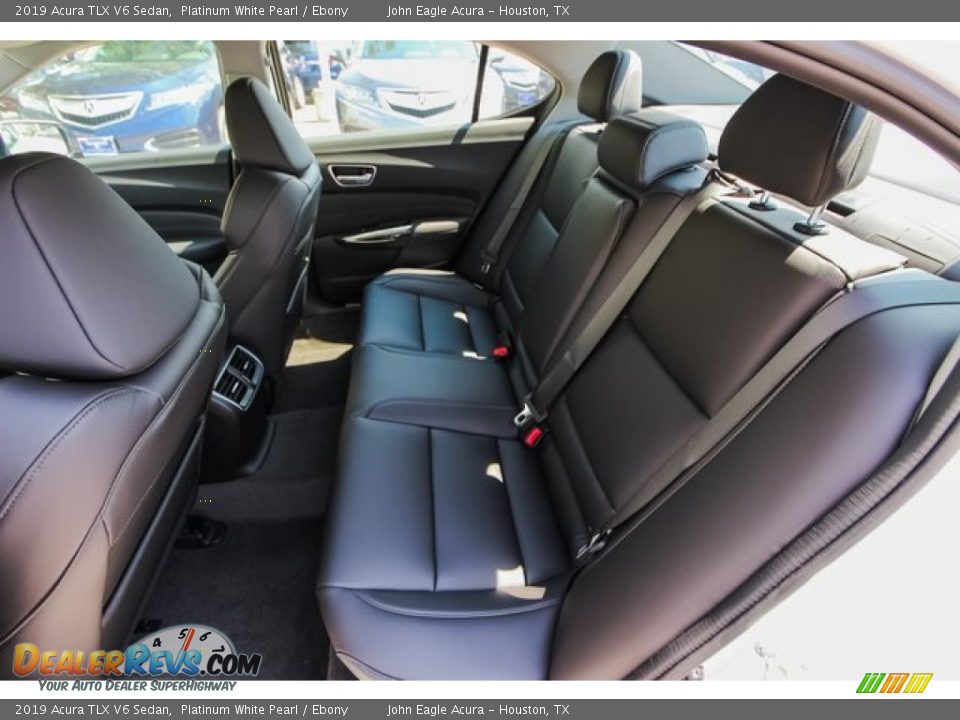 2019 Acura TLX V6 Sedan Platinum White Pearl / Ebony Photo #16