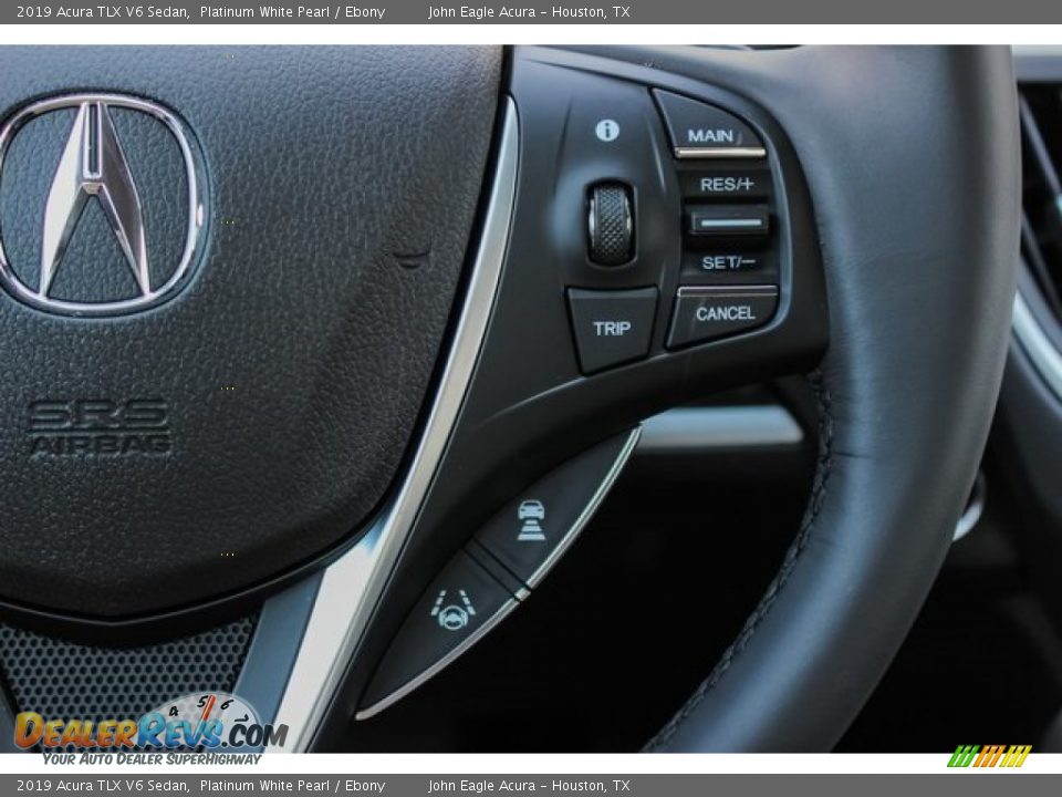 2019 Acura TLX V6 Sedan Platinum White Pearl / Ebony Photo #29