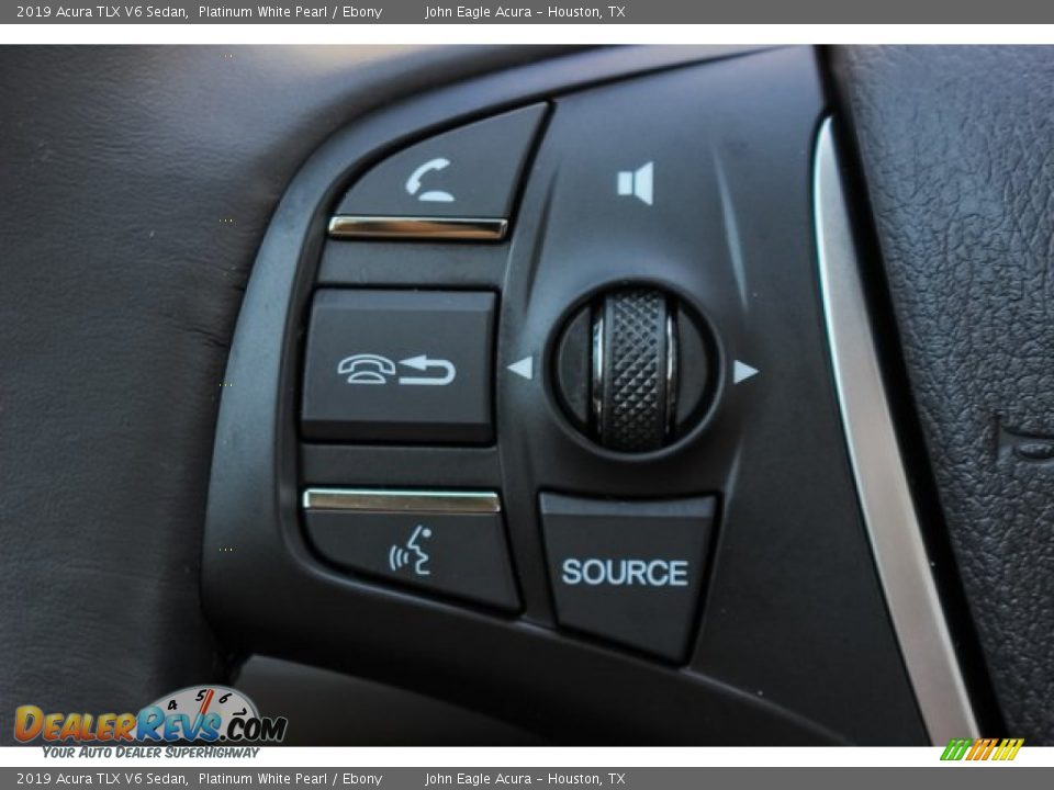 2019 Acura TLX V6 Sedan Platinum White Pearl / Ebony Photo #30