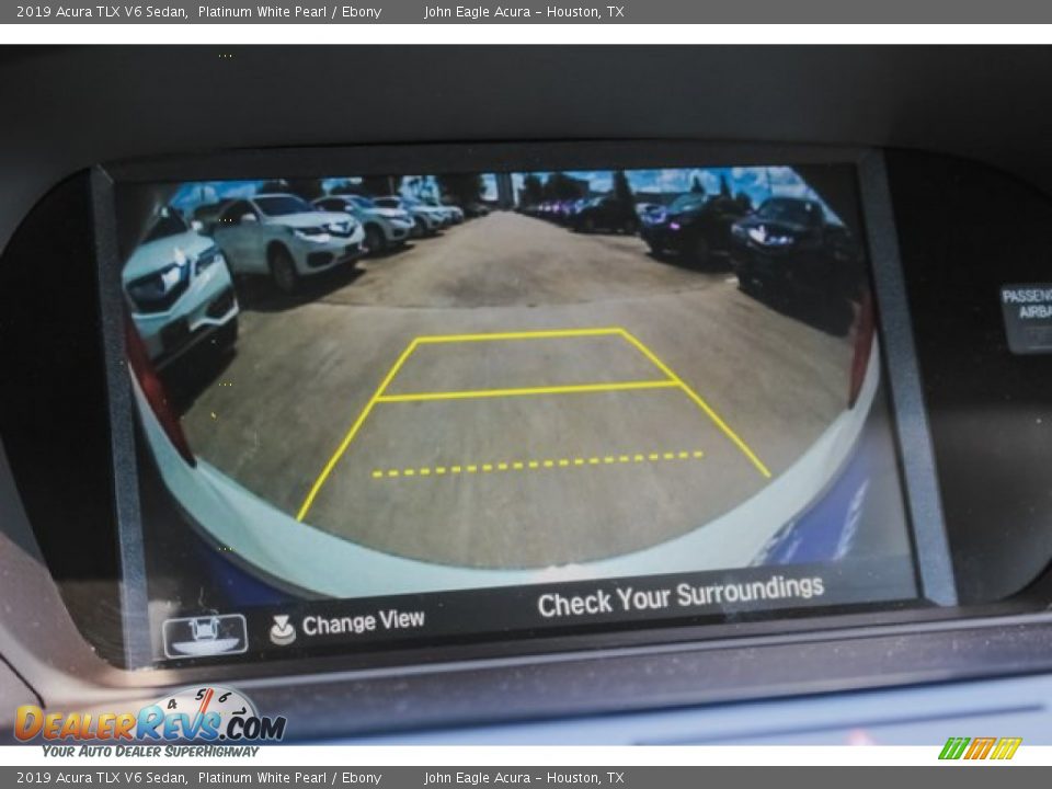 2019 Acura TLX V6 Sedan Platinum White Pearl / Ebony Photo #34