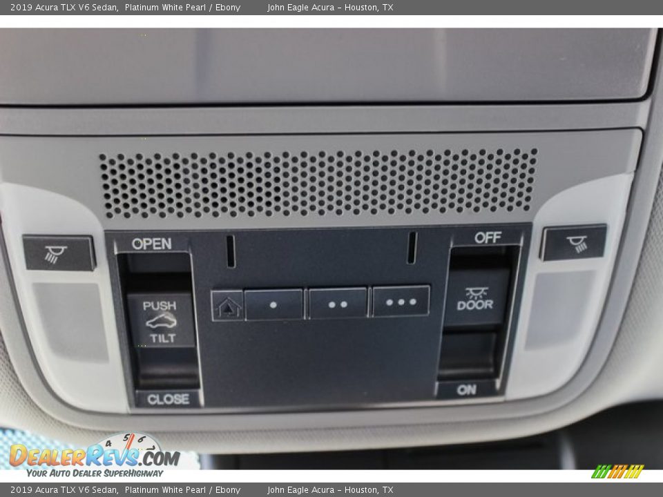 2019 Acura TLX V6 Sedan Platinum White Pearl / Ebony Photo #35