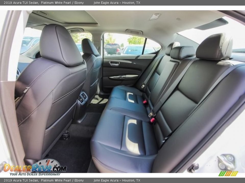 2019 Acura TLX Sedan Platinum White Pearl / Ebony Photo #15