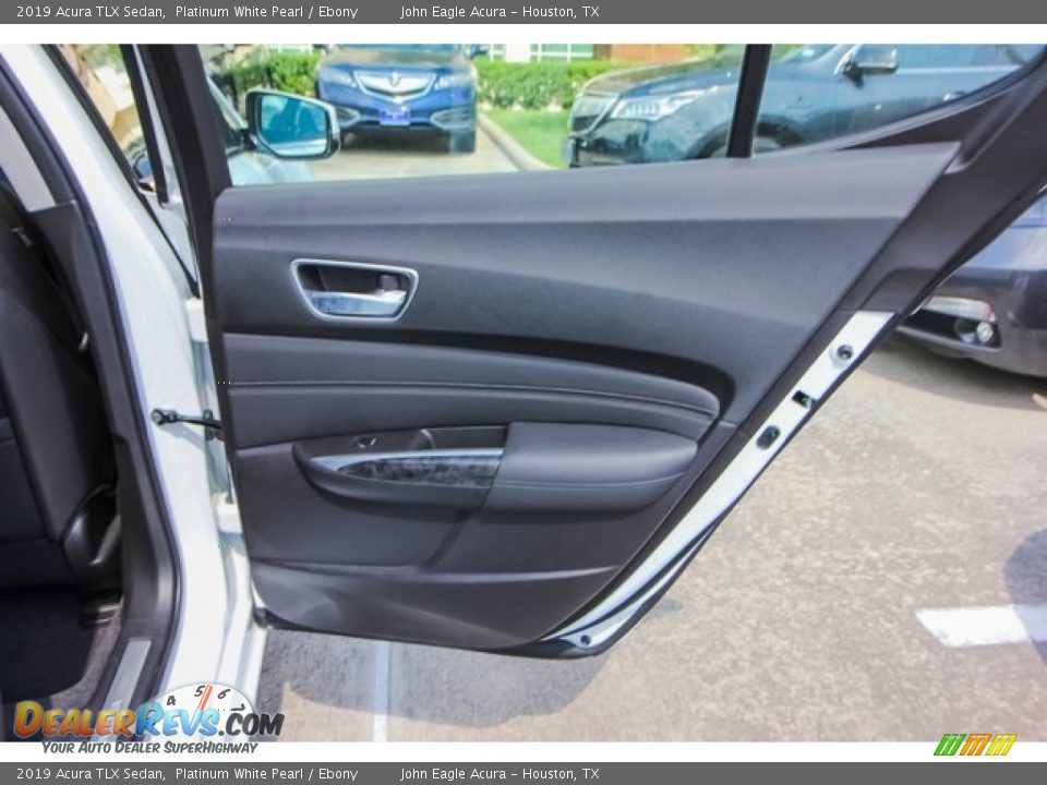 2019 Acura TLX Sedan Platinum White Pearl / Ebony Photo #16