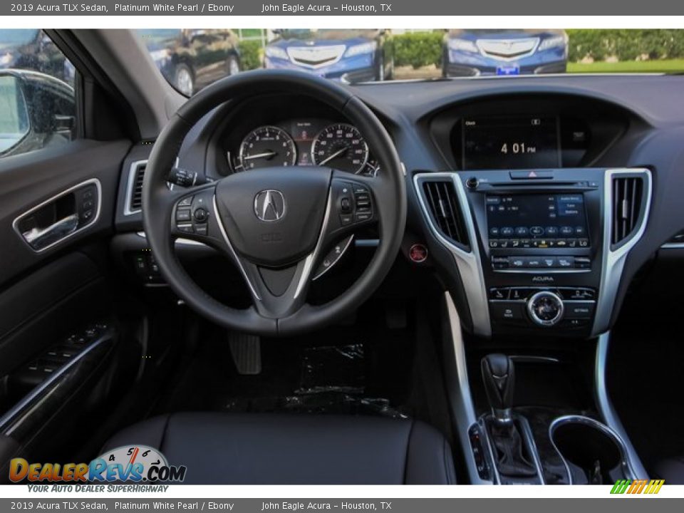 2019 Acura TLX Sedan Platinum White Pearl / Ebony Photo #19