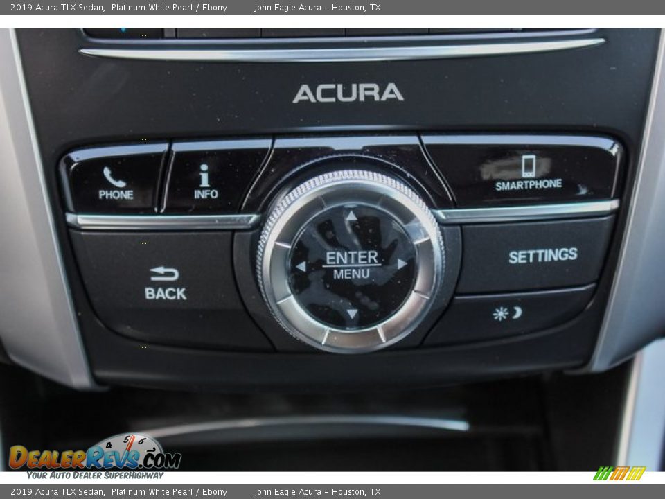 2019 Acura TLX Sedan Platinum White Pearl / Ebony Photo #24