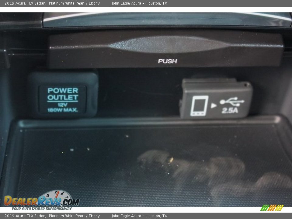 2019 Acura TLX Sedan Platinum White Pearl / Ebony Photo #30
