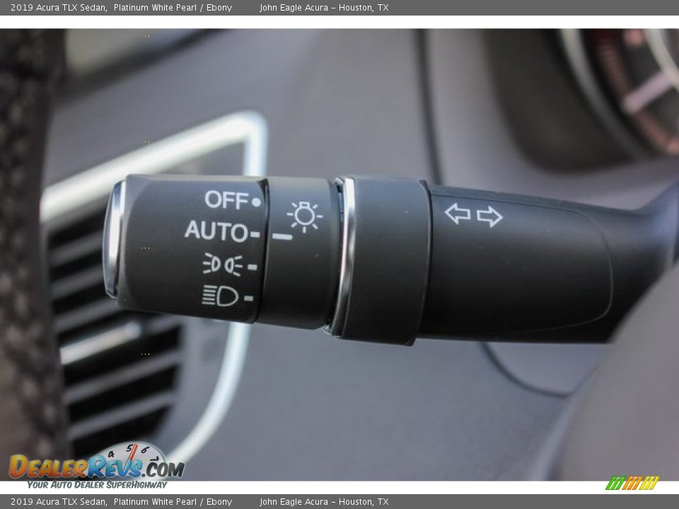 2019 Acura TLX Sedan Platinum White Pearl / Ebony Photo #35