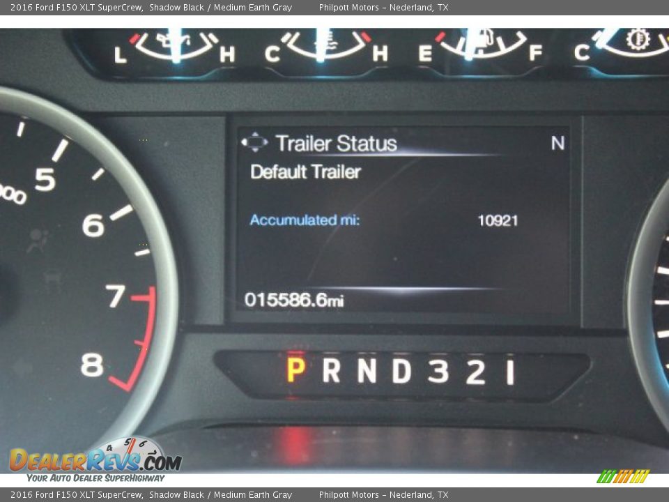 2016 Ford F150 XLT SuperCrew Shadow Black / Medium Earth Gray Photo #14