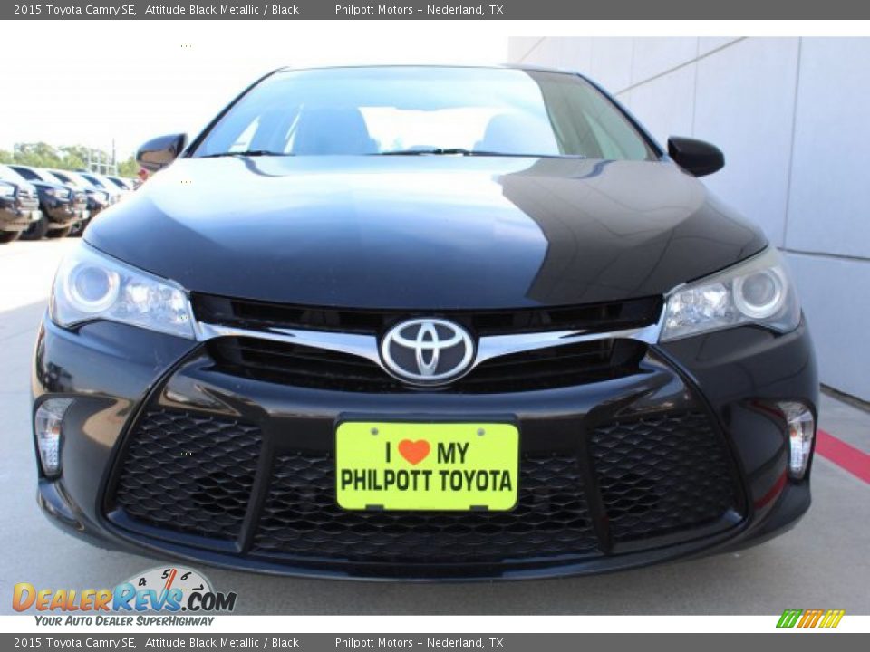 2015 Toyota Camry SE Attitude Black Metallic / Black Photo #3