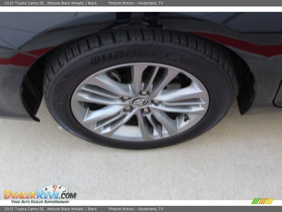 2015 Toyota Camry SE Attitude Black Metallic / Black Photo #5