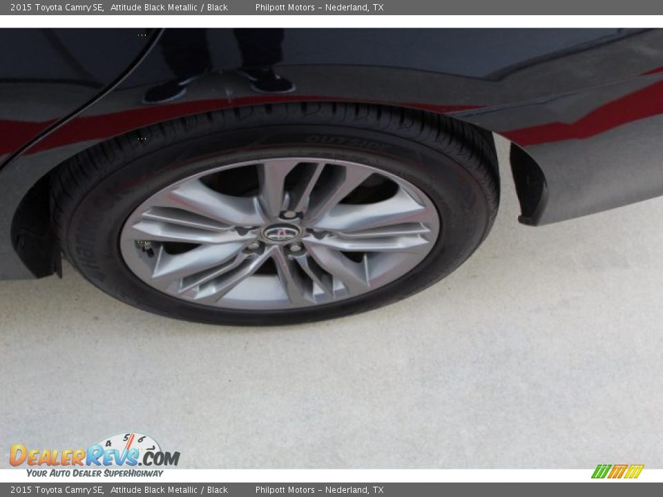 2015 Toyota Camry SE Attitude Black Metallic / Black Photo #6