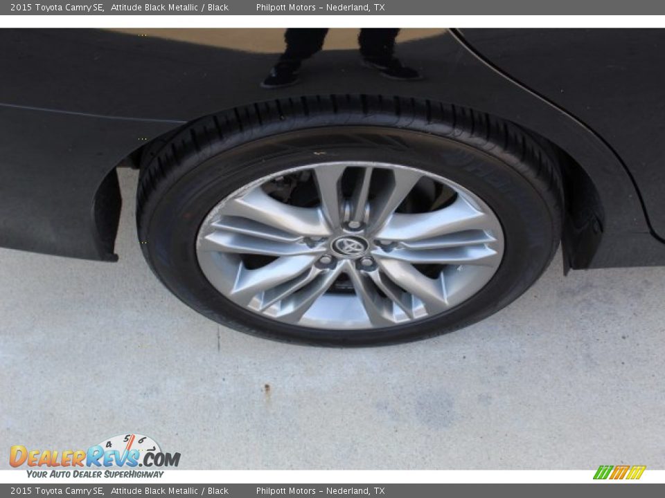 2015 Toyota Camry SE Attitude Black Metallic / Black Photo #7