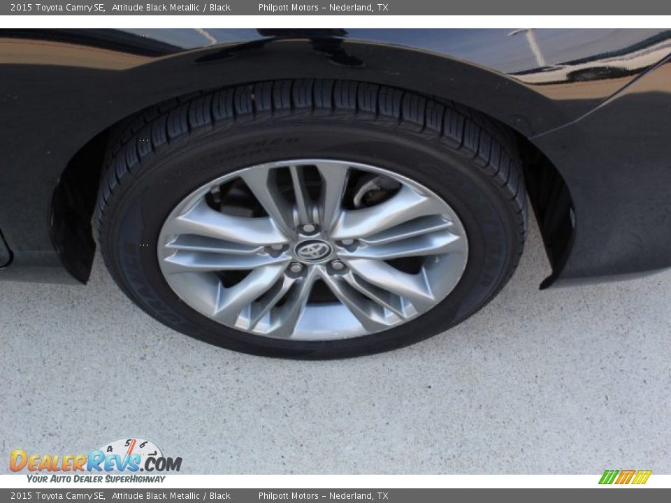 2015 Toyota Camry SE Attitude Black Metallic / Black Photo #8