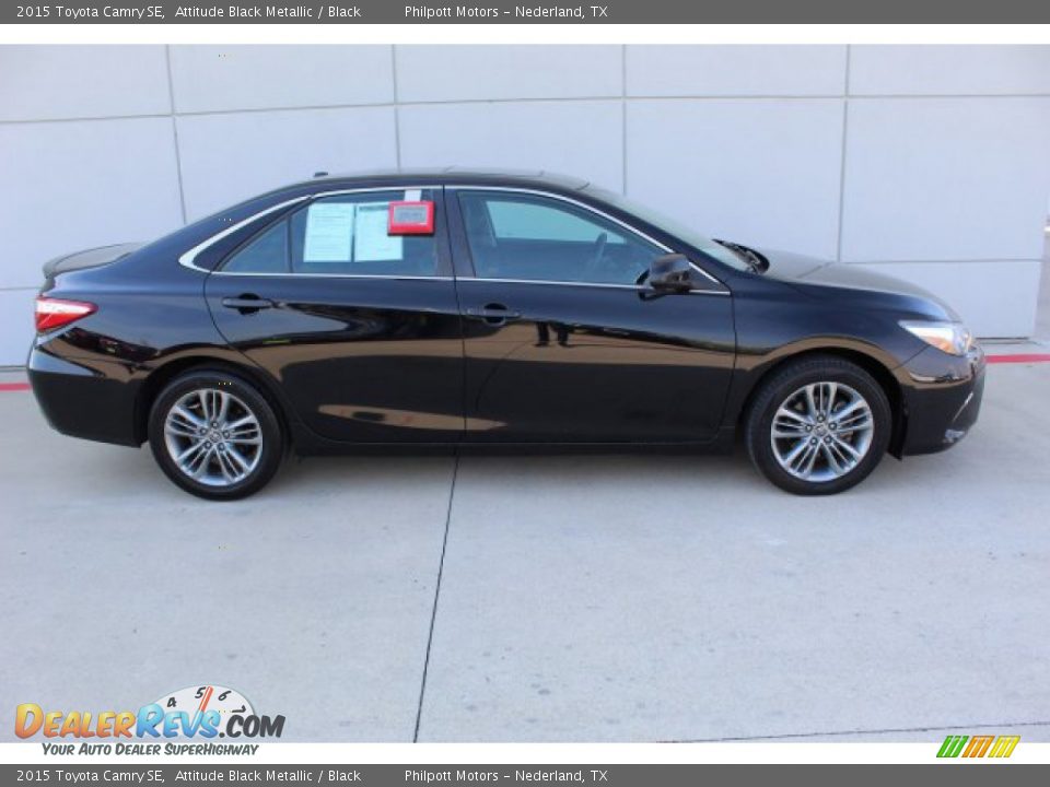 2015 Toyota Camry SE Attitude Black Metallic / Black Photo #9