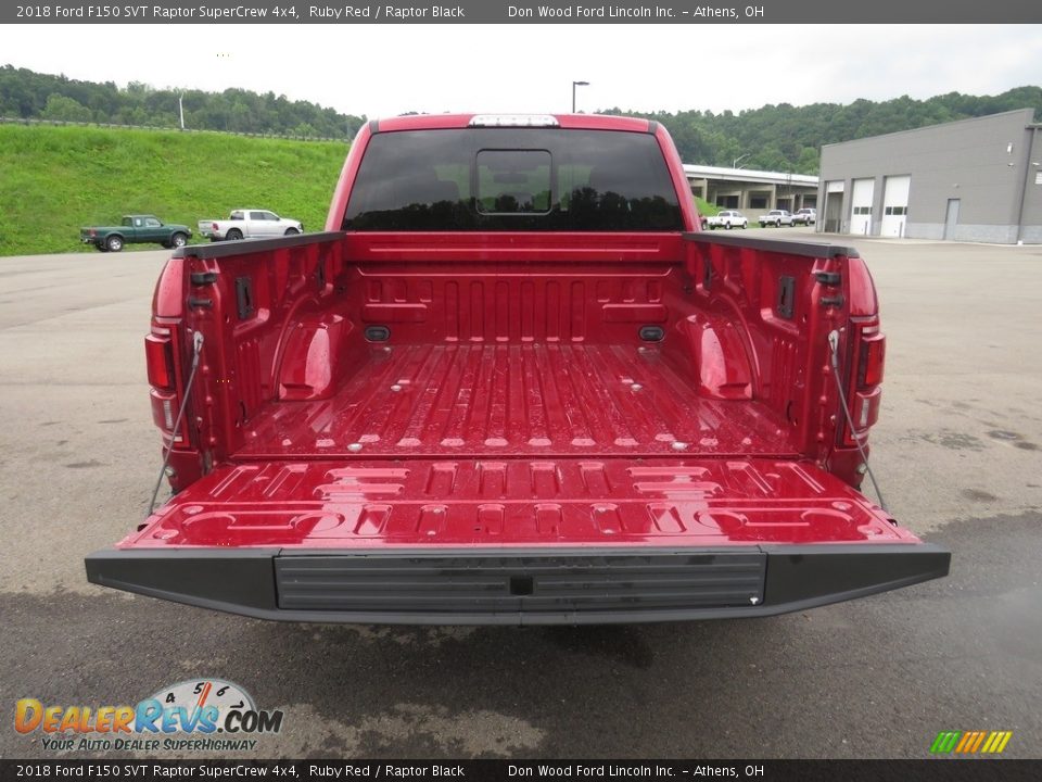2018 Ford F150 SVT Raptor SuperCrew 4x4 Ruby Red / Raptor Black Photo #13