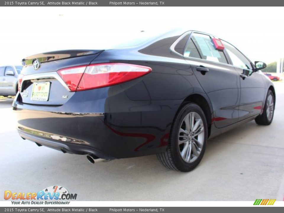 2015 Toyota Camry SE Attitude Black Metallic / Black Photo #12