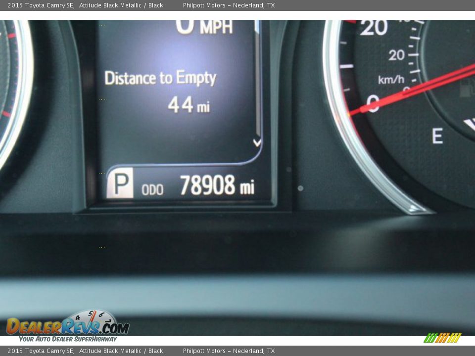 2015 Toyota Camry SE Attitude Black Metallic / Black Photo #17